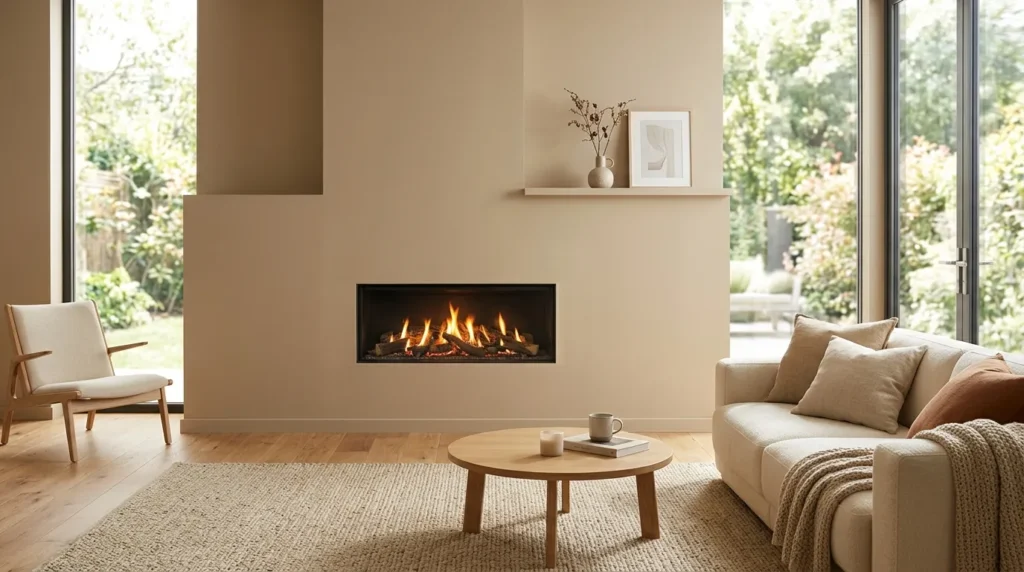 Inset Fireplace