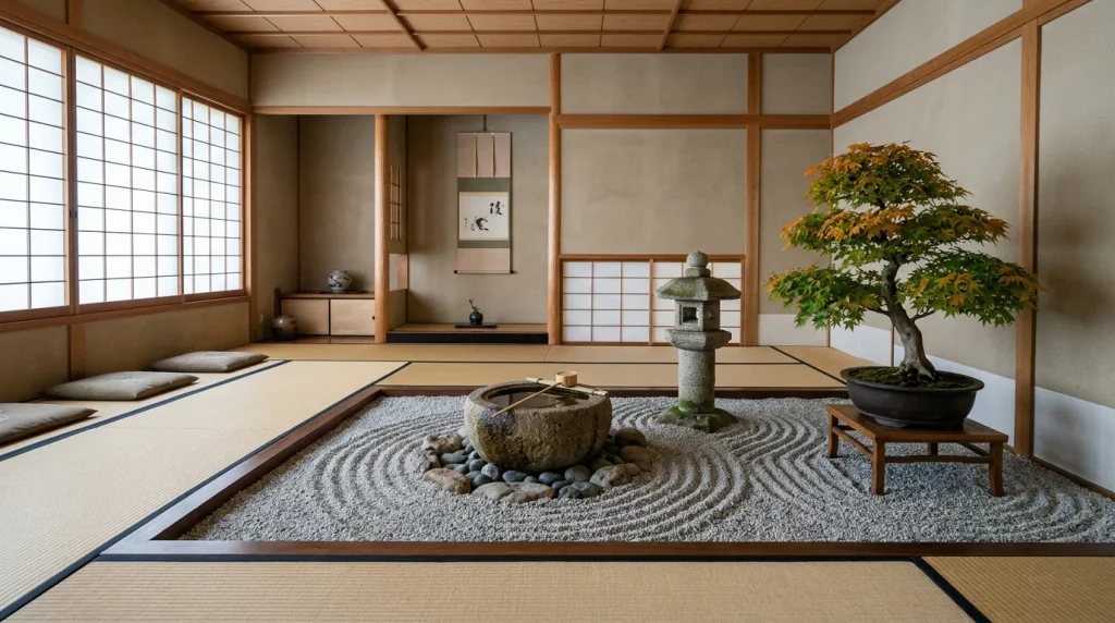 Japanese Garden Pond Room