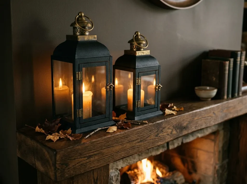 Mixed Metal Lanterns