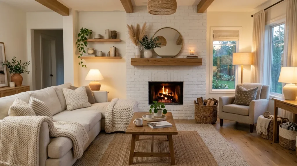 Layered Cozy Hearth