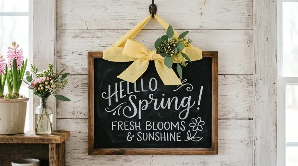Layered Ribbon & Chalk Combo