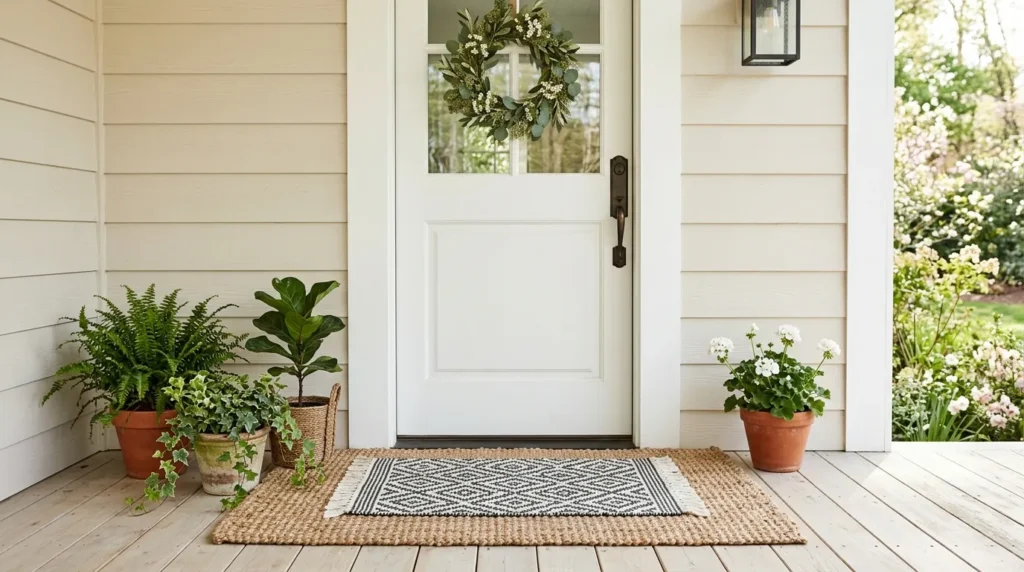 Layered Welcome Mat