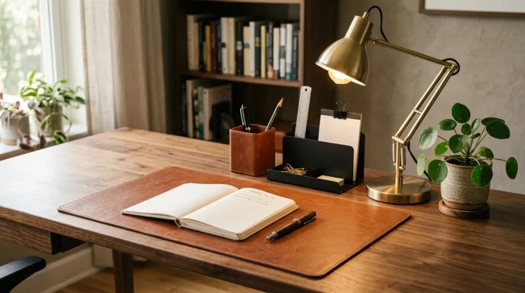 Leather Desk Accessories