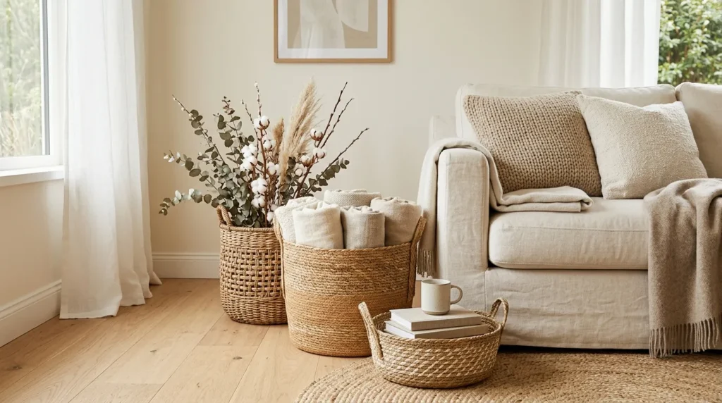 Linen Layered Sofa