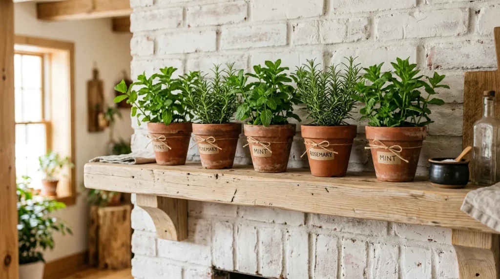 Mini Potted Herbs