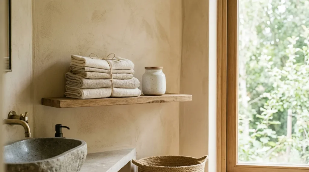 Minimal Open Shelving
