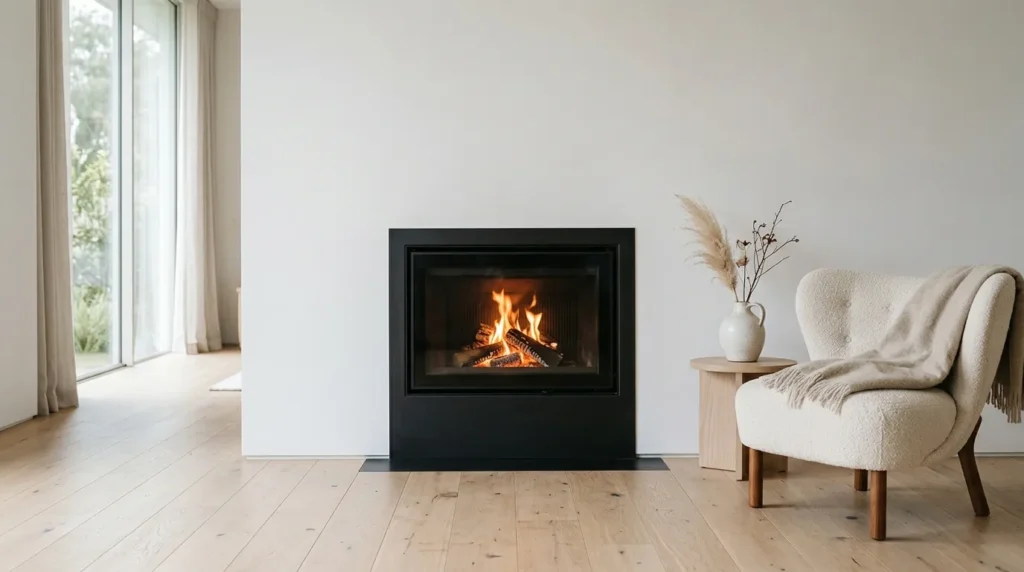 Minimalist Black Firebox