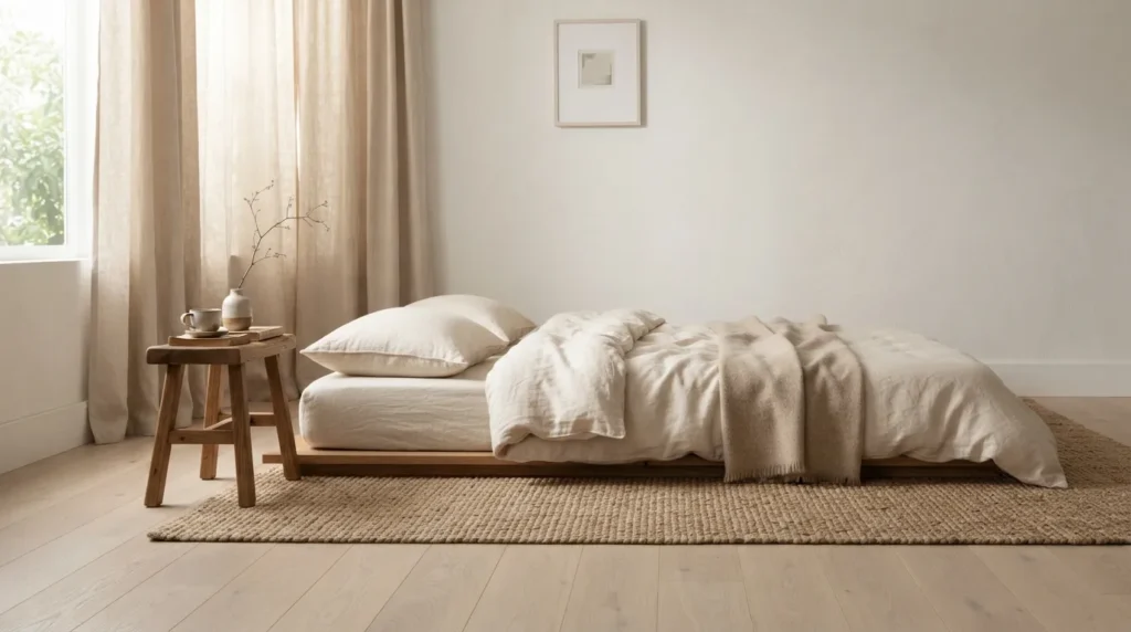 Minimalist Floor Bed