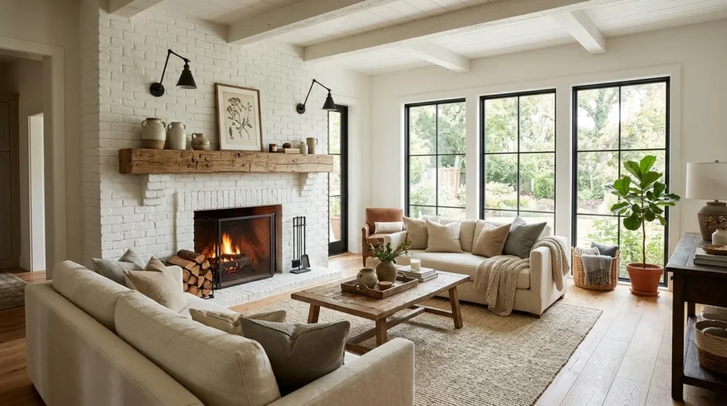 Modern Farmhouse Hearth