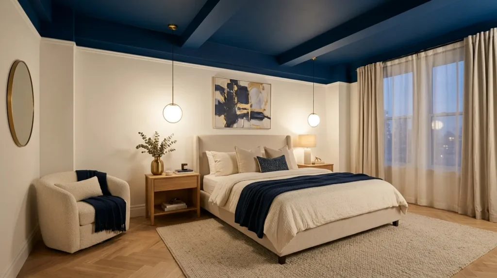 Moody Blue Ceiling
