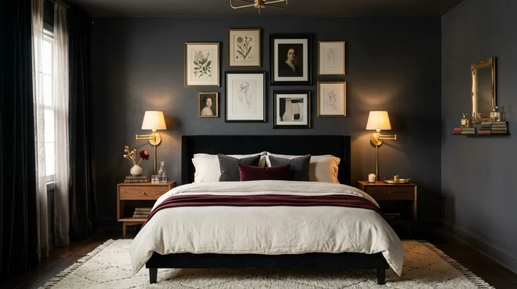 Moody Gallery Wall