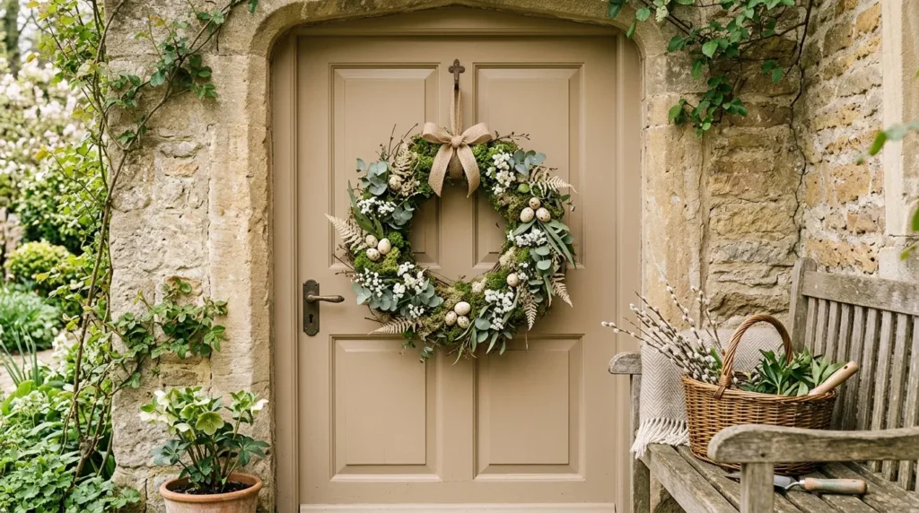 Moss Egg Wreath