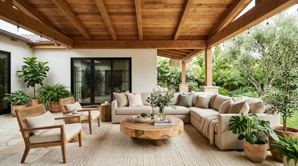 Natural Wood Ceiling