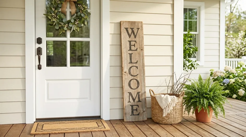 Natural Wood Sign