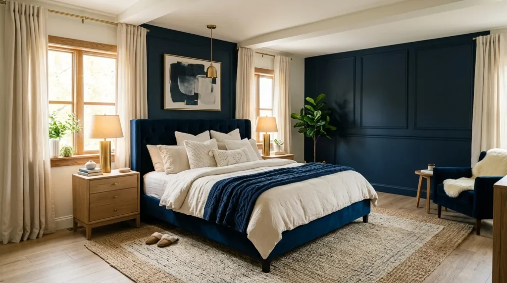 Navy and Cream Layers