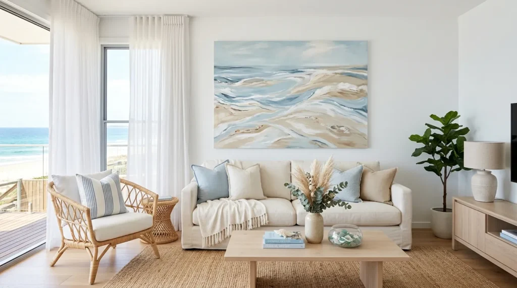 Oversized Coastal Artwork