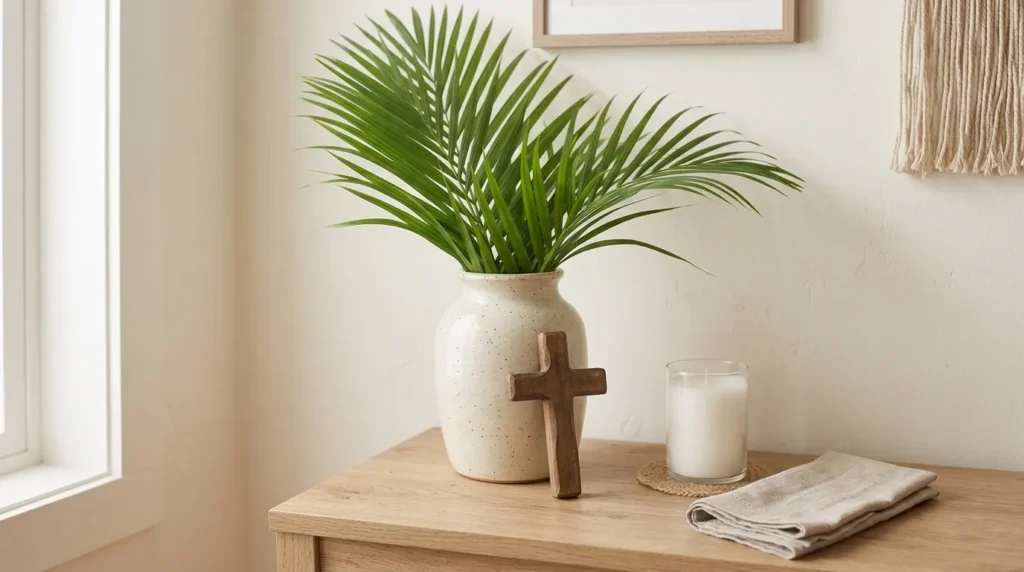 Palm And Cross Display