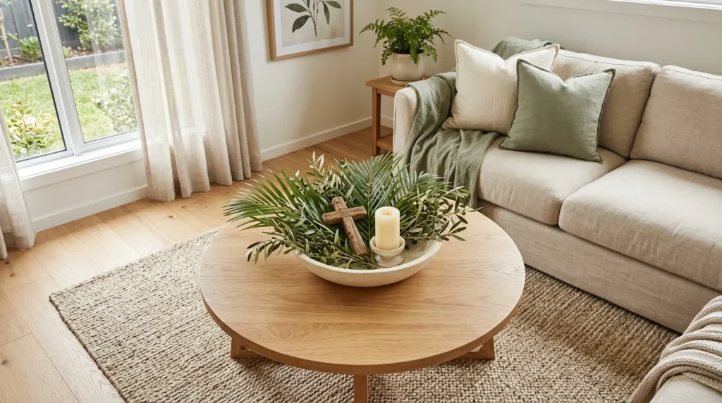 Palm Coffee Table Bowl