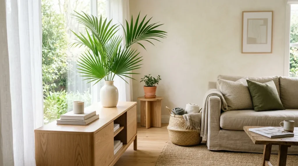 Palm Leaf Table Vase