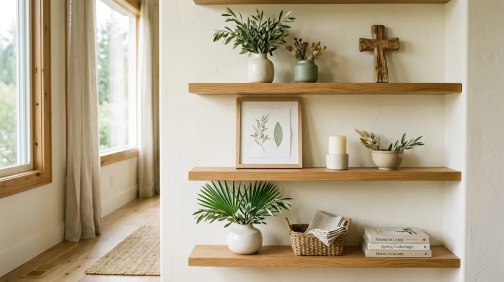 Palm Shelf Styling