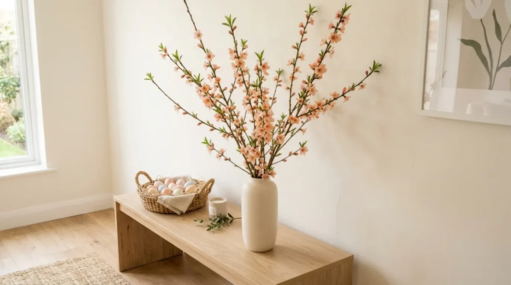 Peach Blossom Display