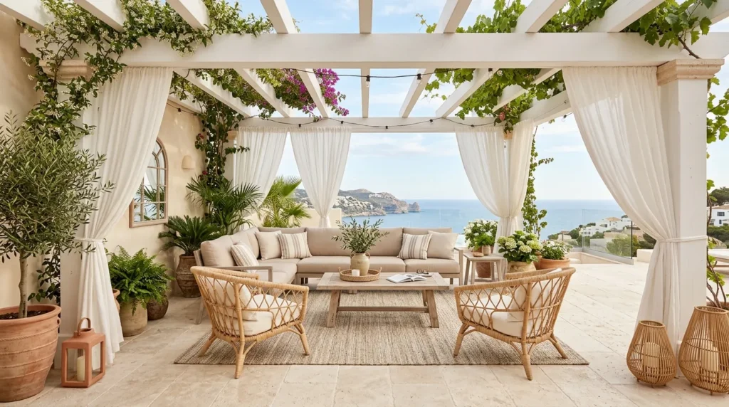 Pergola Curtain Panels