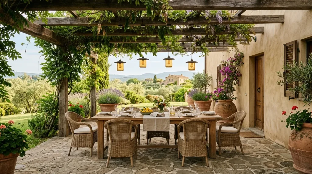 Pergola Dining Table
