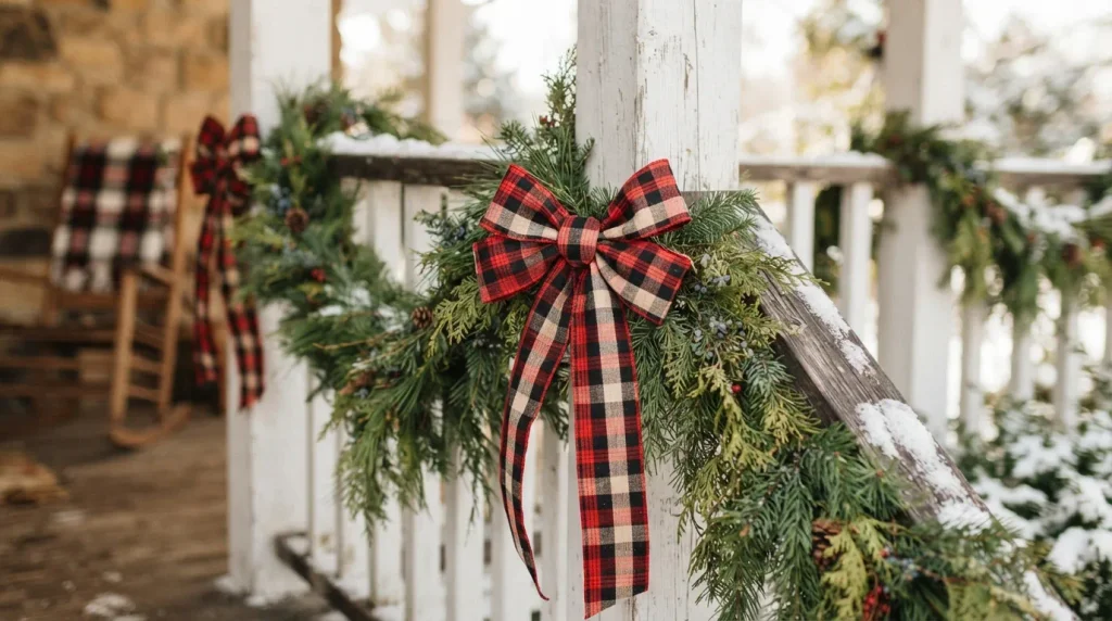 Plaid Ribbon Details