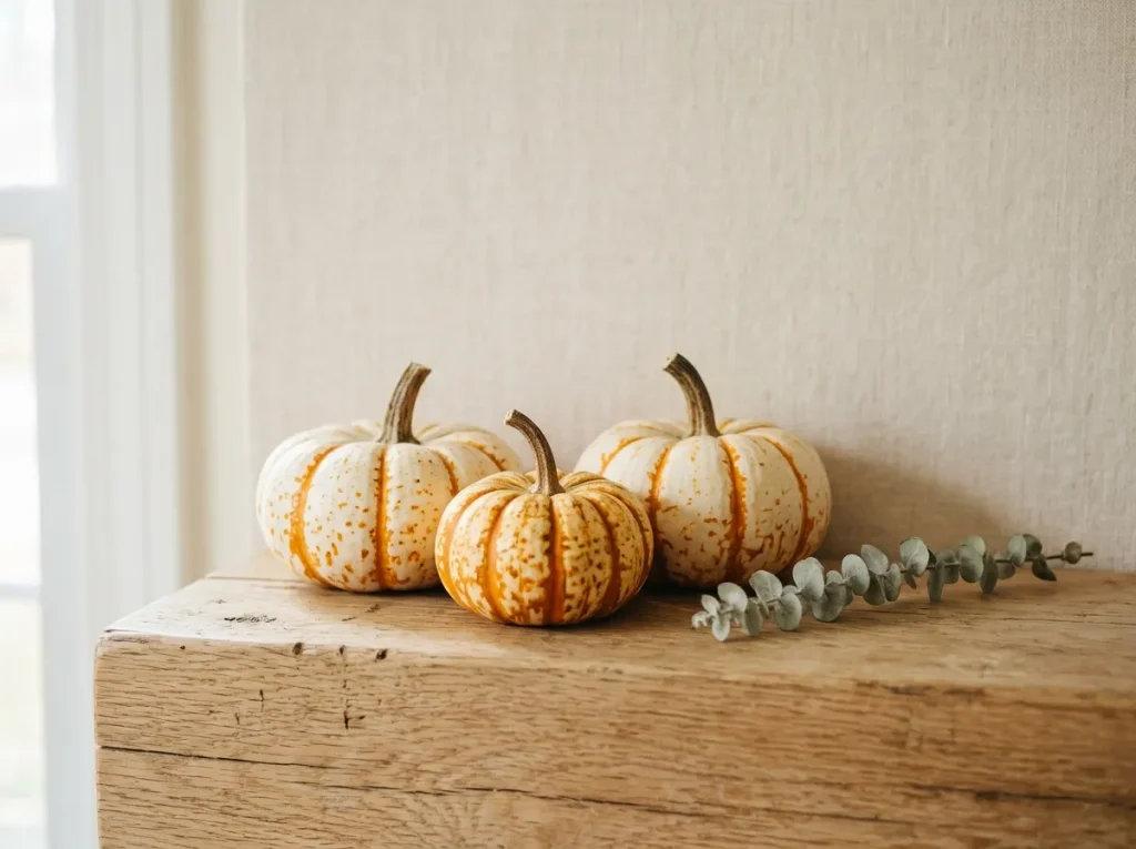 Mini Pumpkin Trio