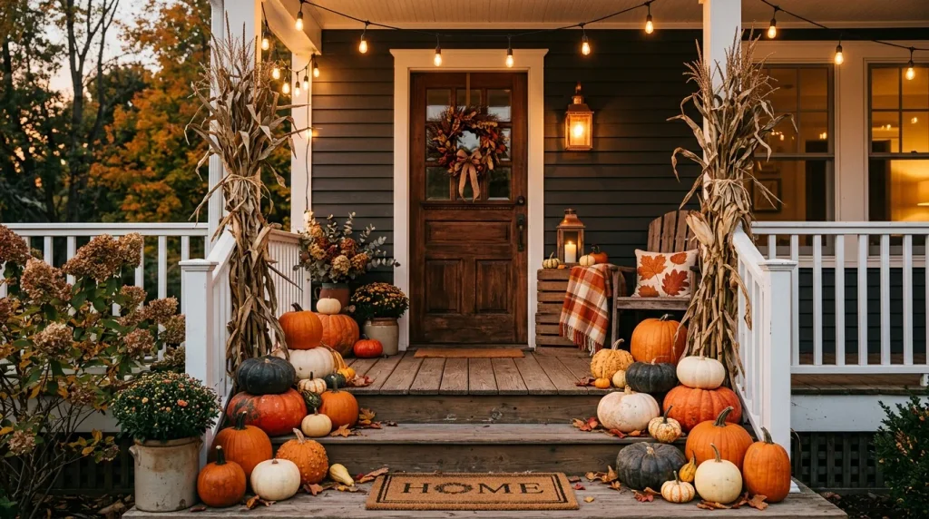 Front Porch Pumpkins