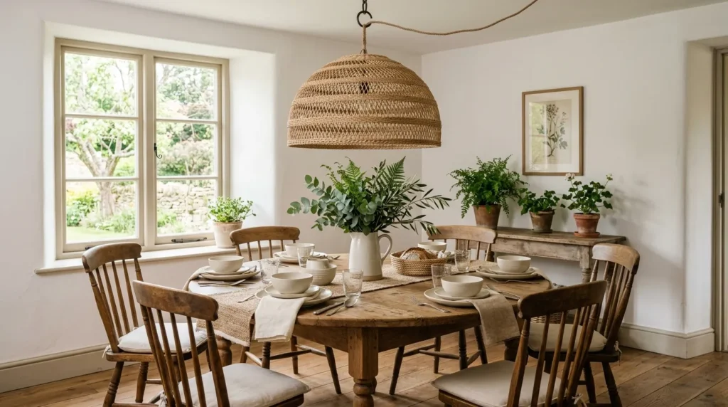 Rattan Pendant Light