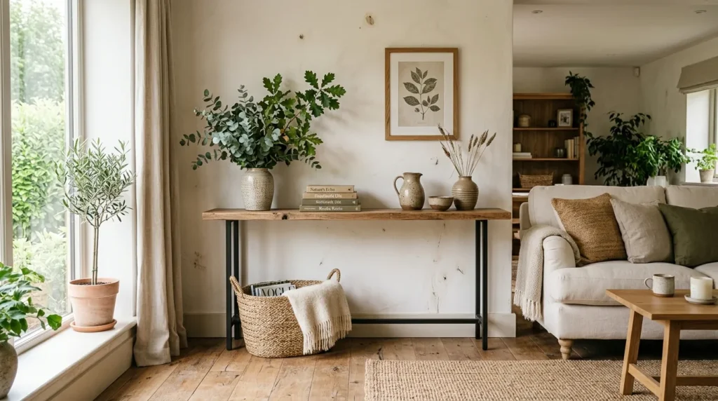 Reclaimed Wood Console