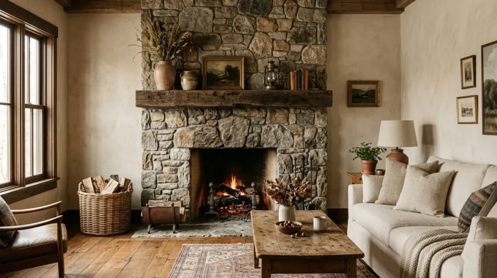 Reclaimed Wood Mantel