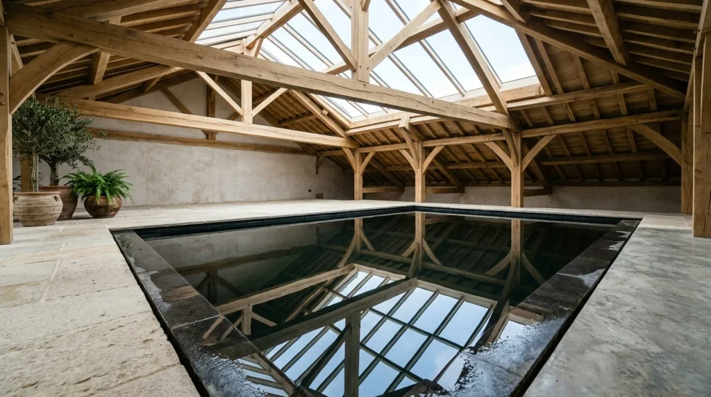 Reflective Ceiling Pond Design