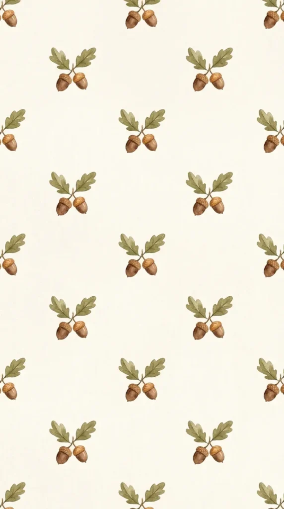 Rustic Acorn Pattern