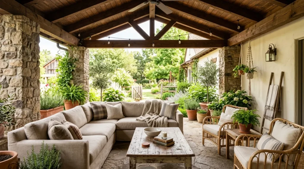Rustic Stone Shelter