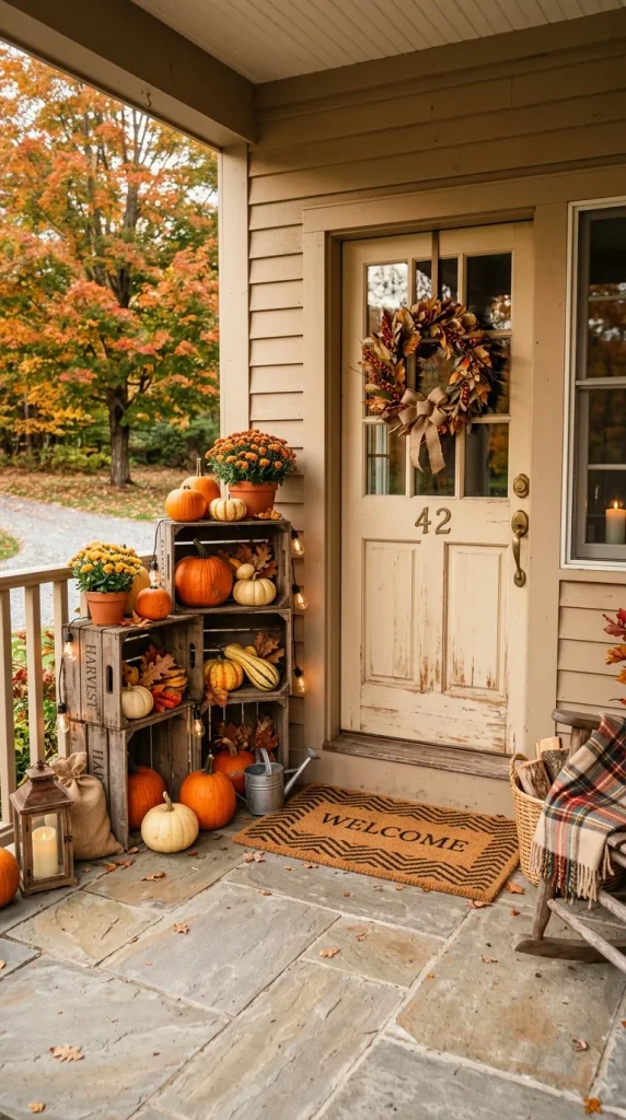 Rustic Wheelbarrow Display