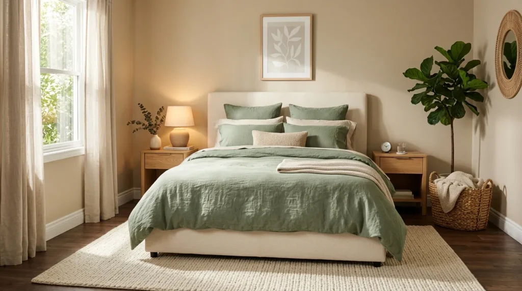 Sage Linen Bedding