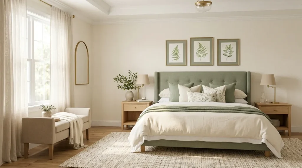 Sage and Cream Palette