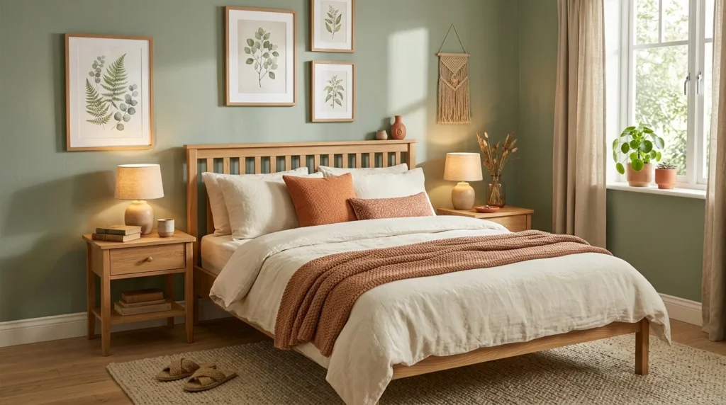 Sage and Terracotta Accents