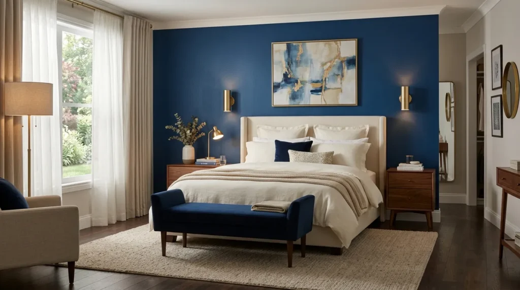 Sapphire Accent Wall