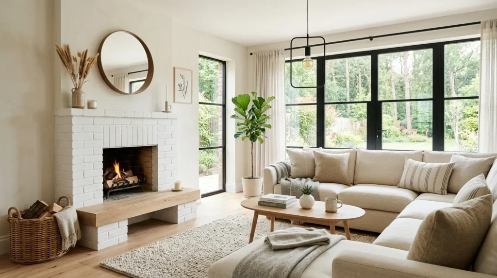 Scandinavian Wood Hearth