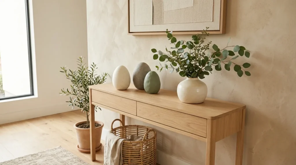 Sculptural Egg Decor