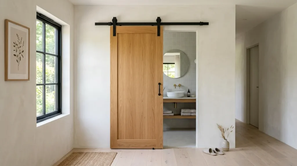 Sliding Wood Door
