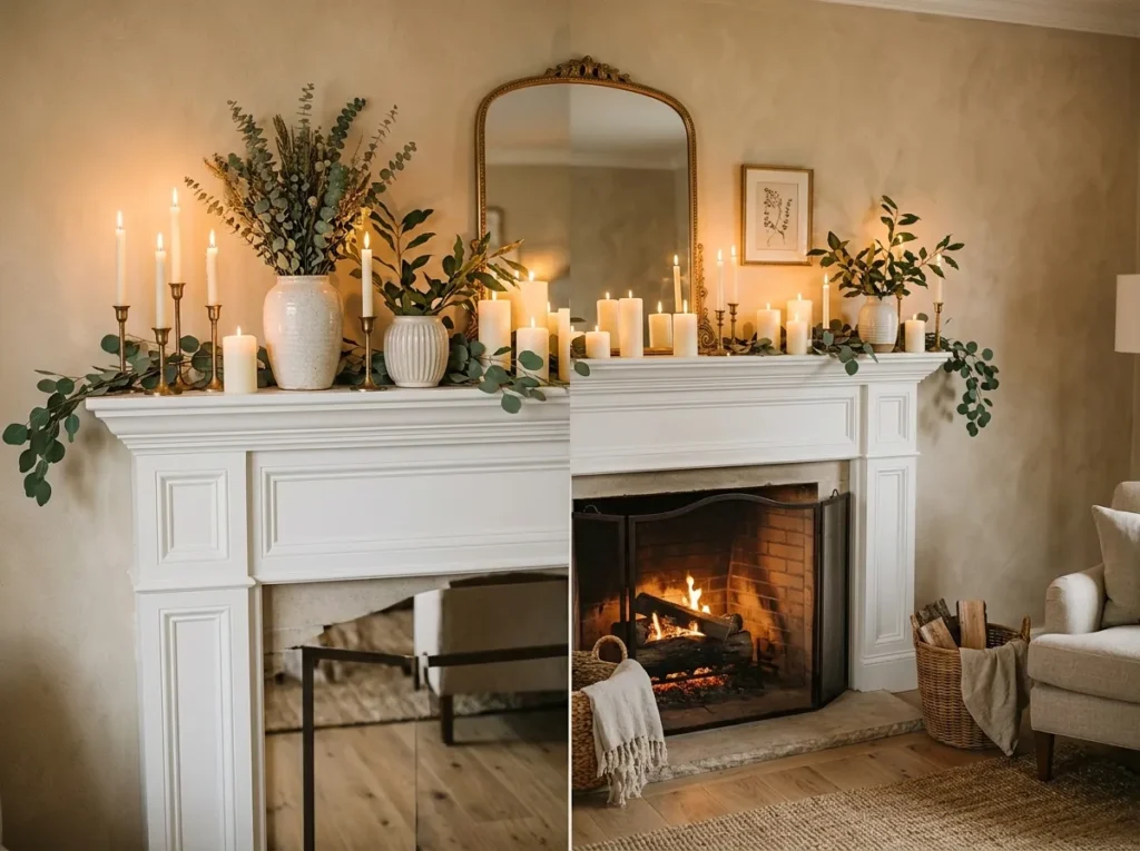 Soft Candle Arrangement
