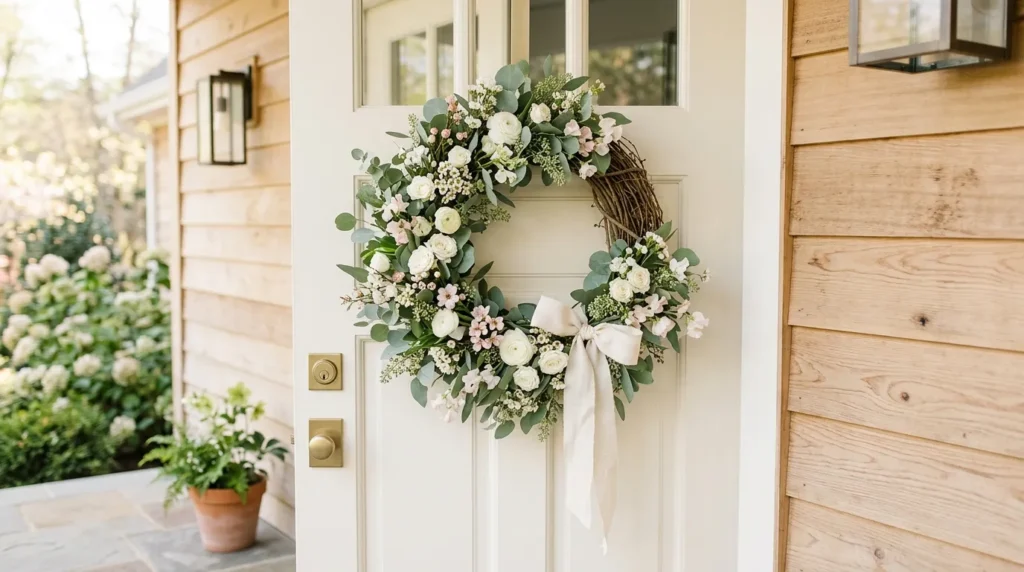 Spring Floral Wreath