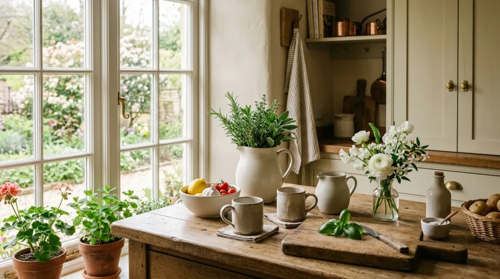 Stoneware Kitchen Vignettes