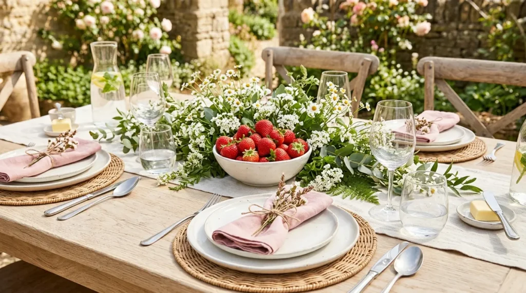 Strawberry Centerpiece