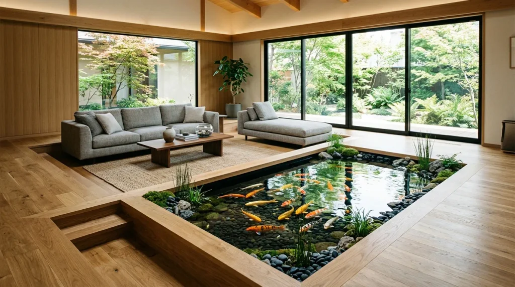 Sunken Living Room Pond