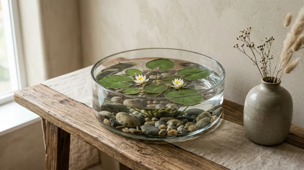 Tabletop Zen Pond